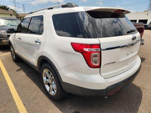 White Platinum Clearcoat Metallic 2013 Ford Explorer Limited