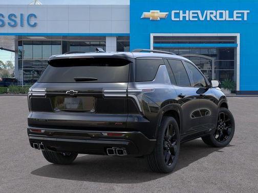 Black 2026 Chevrolet Traverse RS