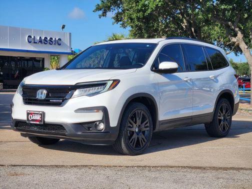 Platinum White Pearl 2021 Honda Pilot Black Edition