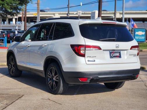 Platinum White Pearl 2021 Honda Pilot Black Edition