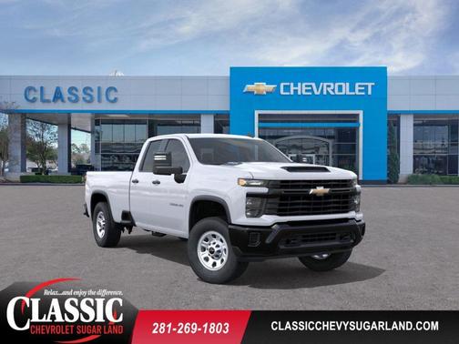 White 2025 Chevrolet Silverado 3500 WT