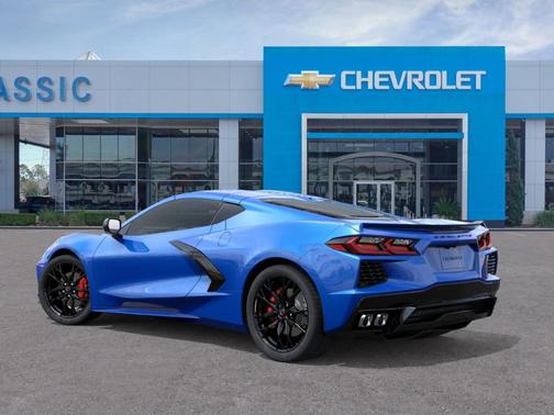 Blue 2026 Chevrolet Corvette Stingray w/2LT