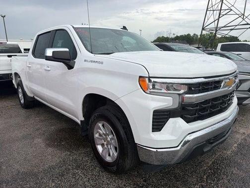 Summit White 2025 Chevrolet Silverado 1500 LT