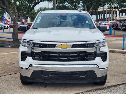Summit White 2025 Chevrolet Silverado 1500 LT