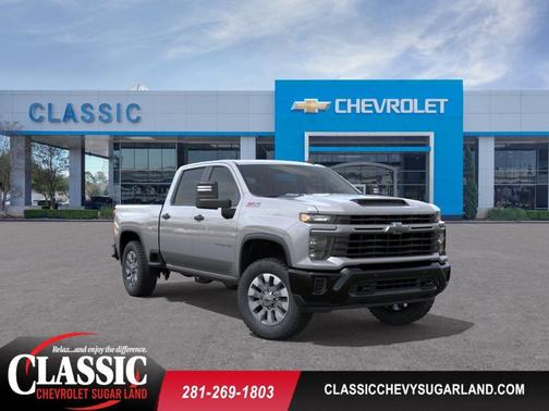 Gray 2026 Chevrolet Silverado 2500 Custom