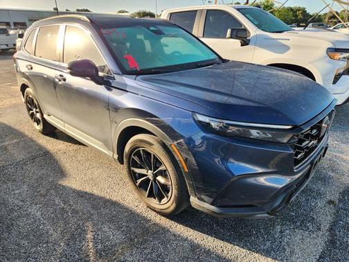 Meteorite Gray Metallic 2023 Honda CR-V Hybrid Sport