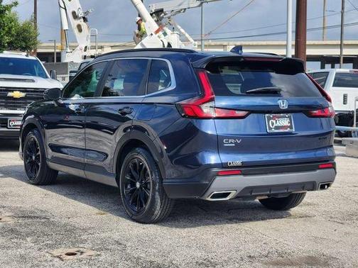 Meteorite Gray Metallic 2023 Honda CR-V Hybrid Sport