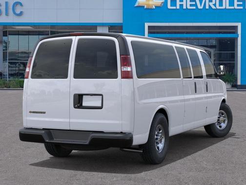 White 2026 Chevrolet Express 3500 LS