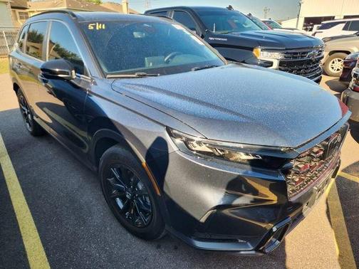 Meteorite Gray Metallic 2025 Honda CR-V Hybrid Sport-L