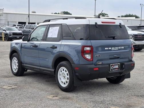 Azure Gray Metallic 2025 Ford Bronco Sport Heritage