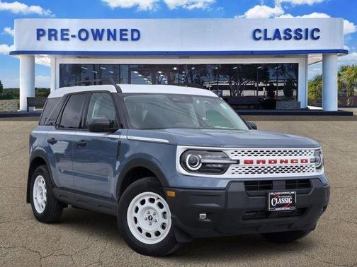 Azure Gray Metallic 2025 Ford Bronco Sport Heritage