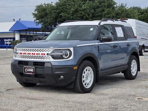 Azure Gray Metallic 2025 Ford Bronco Sport Heritage