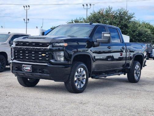 Black 2022 Chevrolet Silverado 2500 Custom