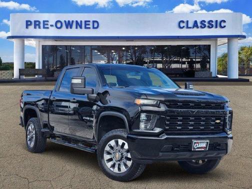 Black 2022 Chevrolet Silverado 2500 Custom