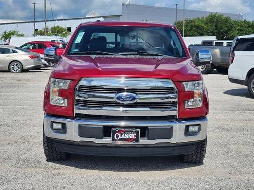 Ruby Red Metallic 2017 Ford F-150 Lariat