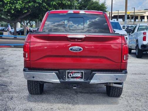 Ruby Red Metallic 2017 Ford F-150 Lariat