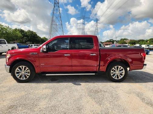 Ruby Red Metallic 2017 Ford F-150 Lariat