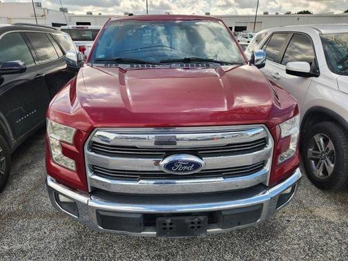 Ruby Red Metallic 2017 Ford F-150 Lariat