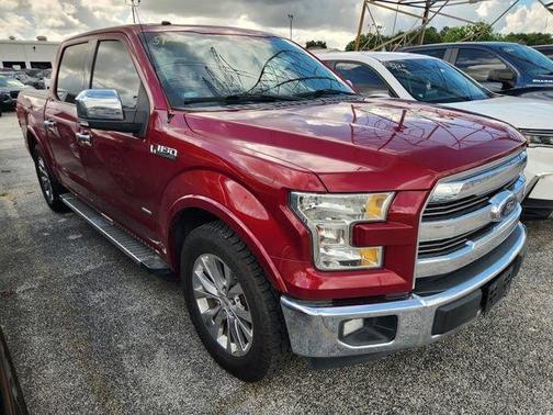 Ruby Red Metallic 2017 Ford F-150 Lariat