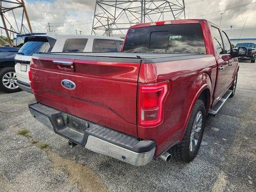 Ruby Red Metallic 2017 Ford F-150 Lariat