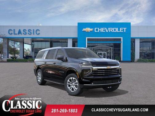 Black 2026 Chevrolet Suburban LT