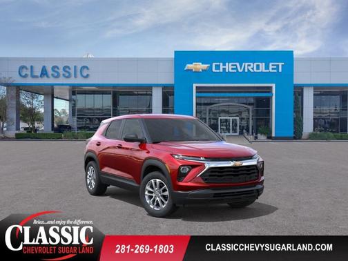 Red 2026 Chevrolet Trailblazer LS