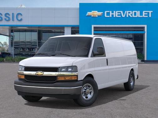White 2026 Chevrolet Express 2500 Work Van
