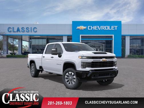 White 2026 Chevrolet Silverado 2500 Custom