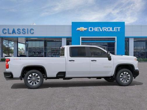 White 2026 Chevrolet Silverado 2500 Custom