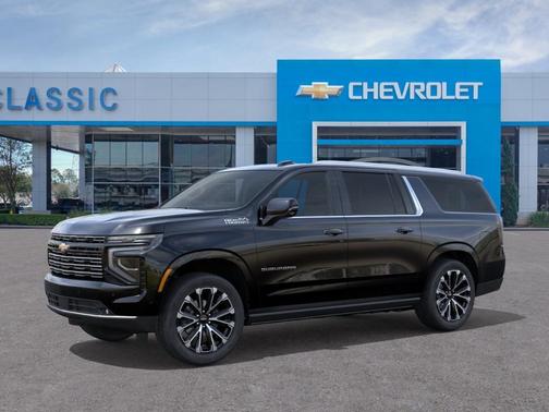 Black 2026 Chevrolet Suburban High Country