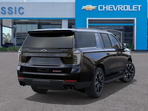 Black 2026 Chevrolet Suburban RST