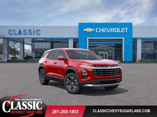 Red 2026 Chevrolet Equinox LT