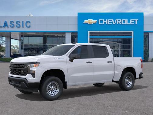 White 2026 Chevrolet Silverado 1500 WT