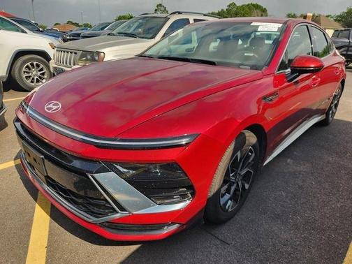 Red 2025 Hyundai SONATA SEL