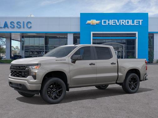 Tan 2026 Chevrolet Silverado 1500 Custom