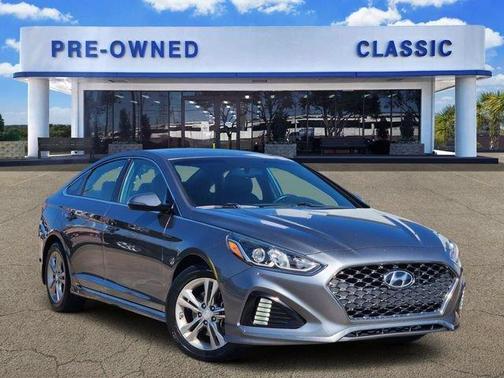 Machine Gray 2019 Hyundai SONATA Sport