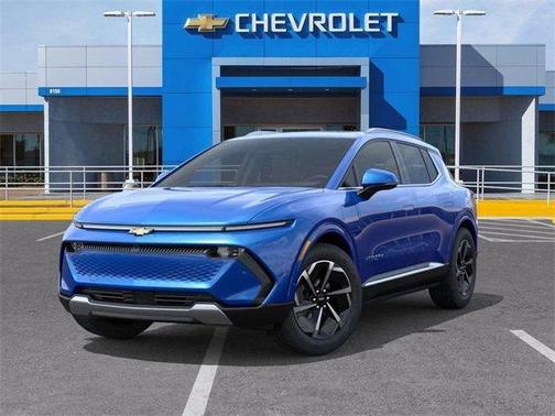Blue 2025 Chevrolet Equinox EV LT 2
