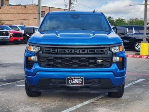 Glacier Blue Metallic 2024 Chevrolet Silverado 1500 Custom