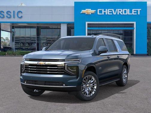 Blue 2026 Chevrolet Suburban LT