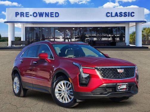 Radiant Red 2024 Cadillac XT4 Luxury