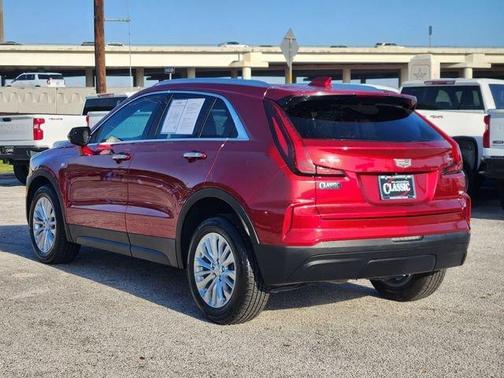 Radiant Red 2024 Cadillac XT4 Luxury