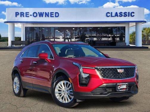 Radiant Red 2024 Cadillac XT4 Luxury