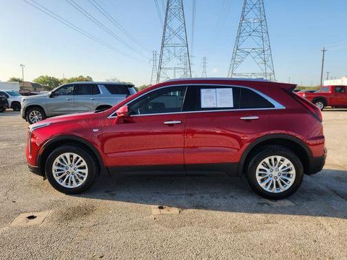 Radiant Red 2024 Cadillac XT4 Luxury