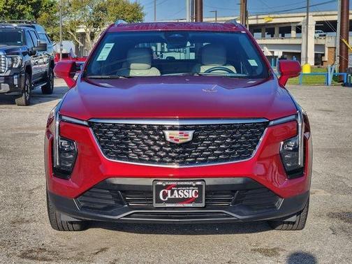 Radiant Red 2024 Cadillac XT4 Luxury