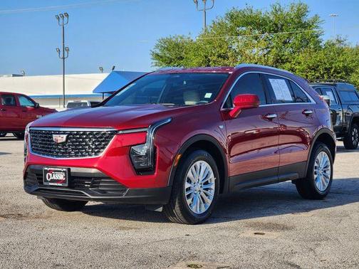 Radiant Red 2024 Cadillac XT4 Luxury