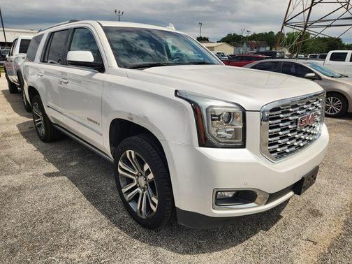 White Frost Tri-Coat 2018 GMC Yukon Denali