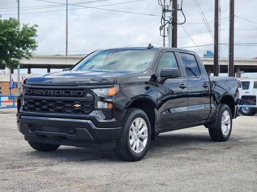 Black 2024 Chevrolet Silverado 1500 Custom