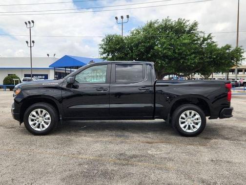 Black 2024 Chevrolet Silverado 1500 Custom
