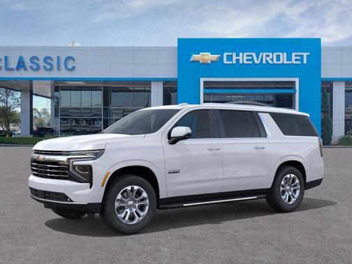 White 2026 Chevrolet Suburban LT