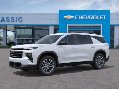 White 2026 Chevrolet Traverse LT